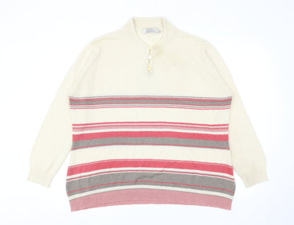 Womens UK Size XL EWM Multicoloured Pullover Jumper