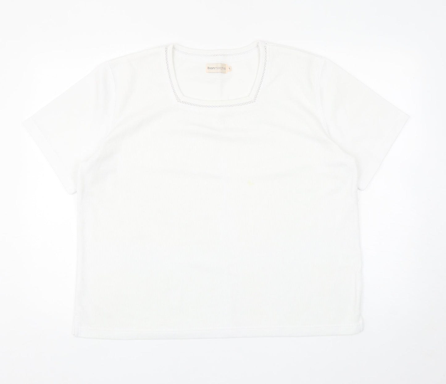 Womens UK Size L Bonmarché White Pullover Jumper