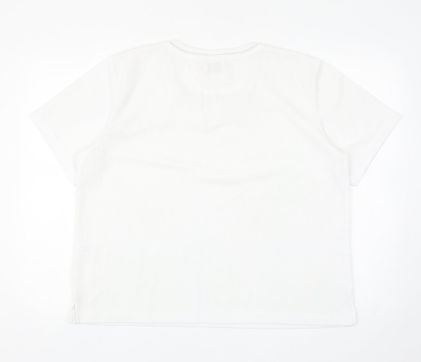 Womens UK Size L Bonmarché White Pullover Jumper