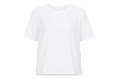 Womens UK Size XL EWM White Basic T-Shirt
