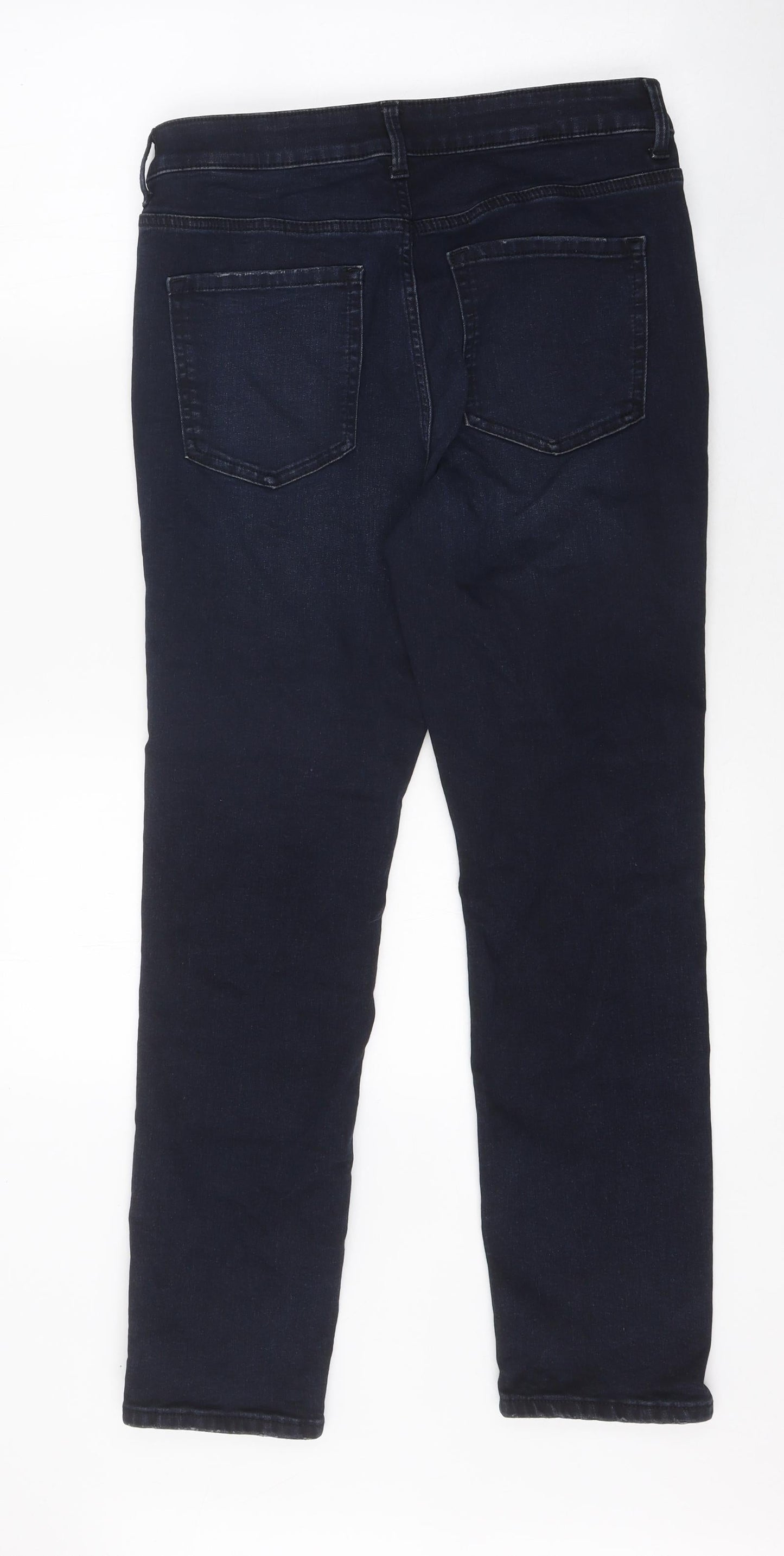 Womens UK Size 32 in Preworn Regular Fit Skinny Blue Jeans