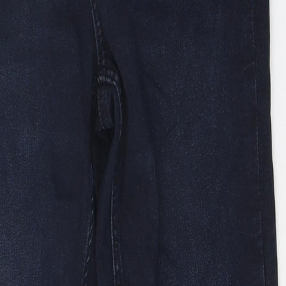 Womens UK Size 32 in Preworn Regular Fit Skinny Blue Jeans