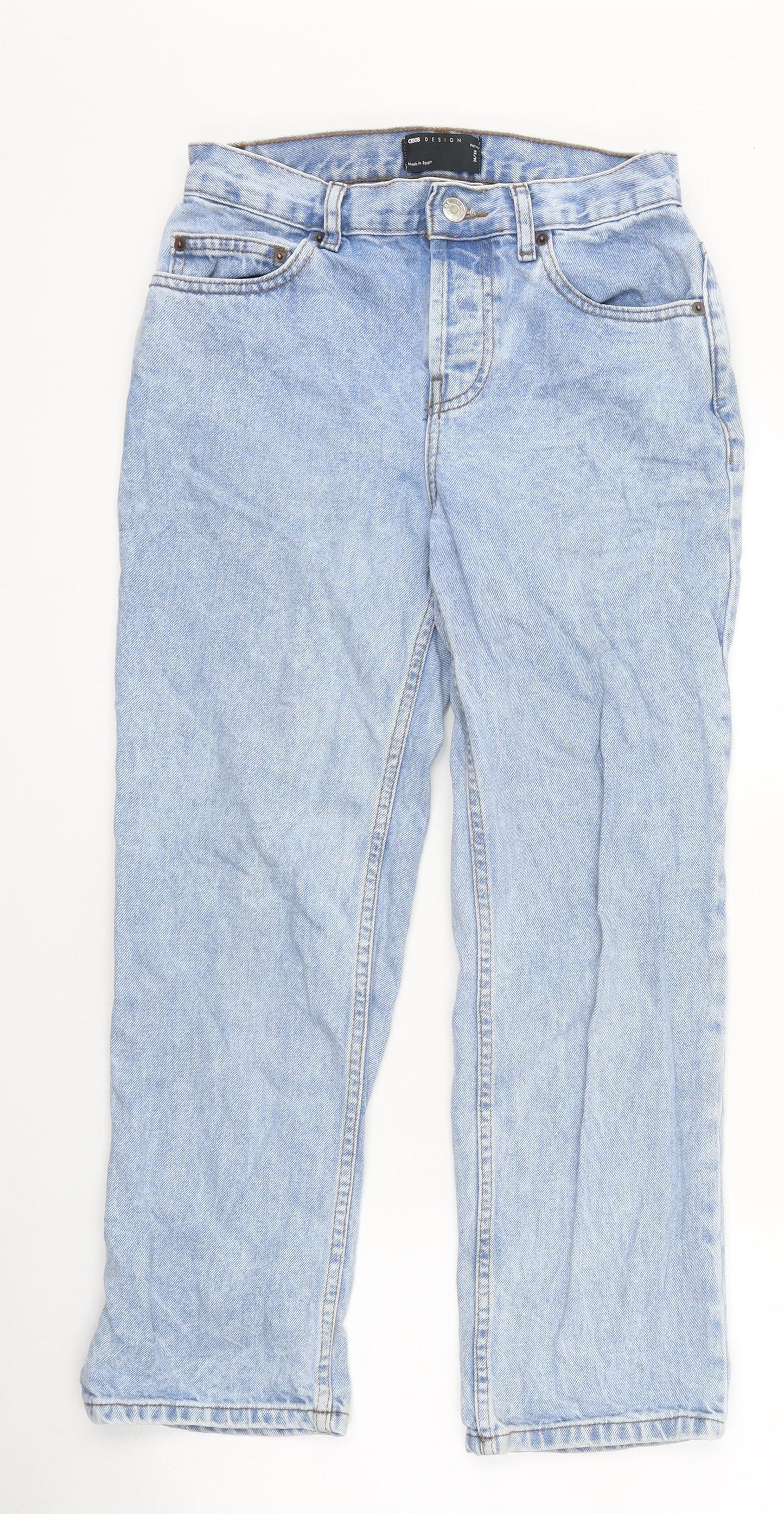Womens UK Size 26 in Marks and Spencer Regular Fit Straight Blue Jeans