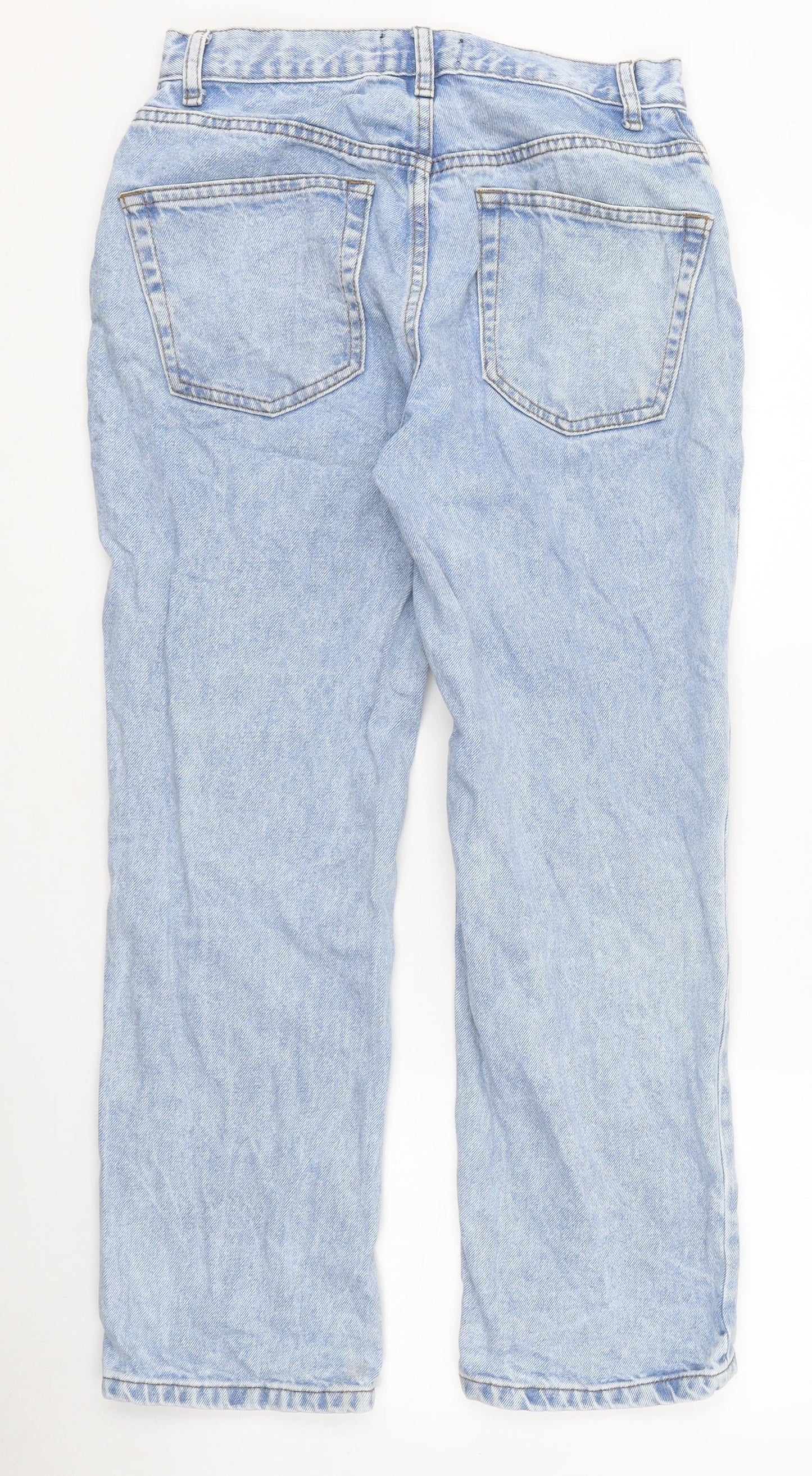 Womens UK Size 26 in Marks and Spencer Regular Fit Straight Blue Jeans