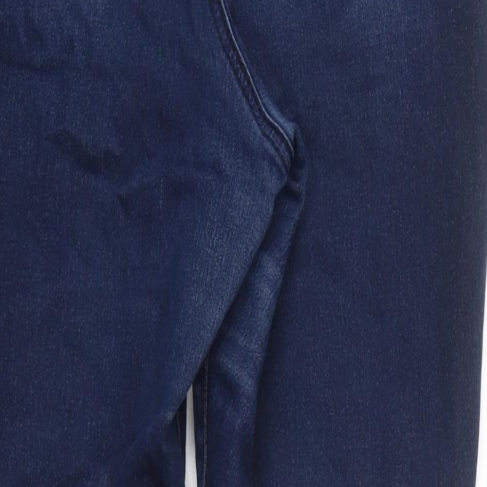 ASOS Womens Blue 100% Cotton Skinny Jeans Size 32 in L32 in Regular Zip