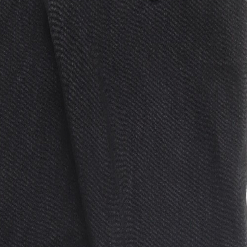 Womens UK Size 30 in Preworn Regular Fit Straight Black Jeans