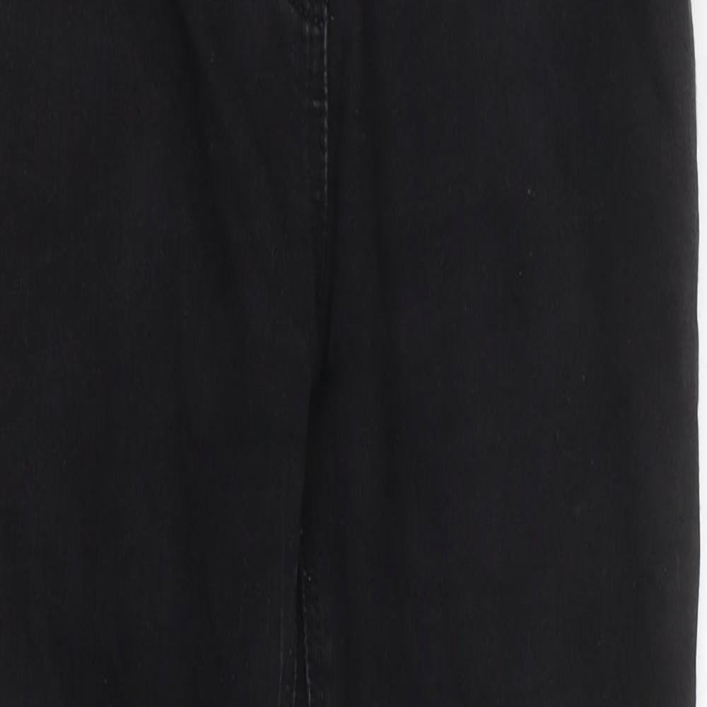 Womens UK Size S JoJo Maman Bébé Regular Fit Skinny Black Jeans