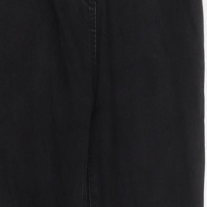 Womens UK Size S JoJo Maman Bébé Regular Fit Skinny Black Jeans