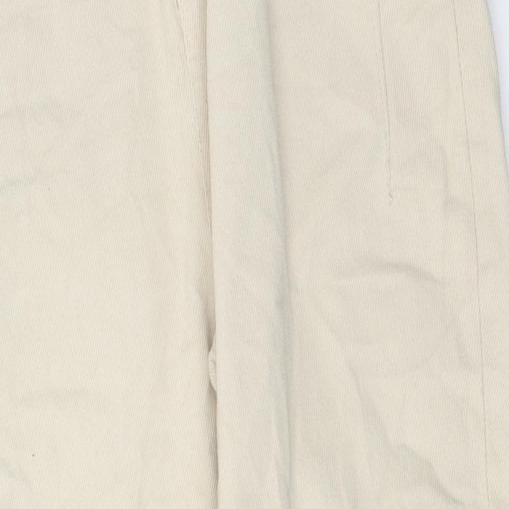 Preworn Womens Black 100% Cotton Straight Jeans Size 30 in L23 in Regular Zip