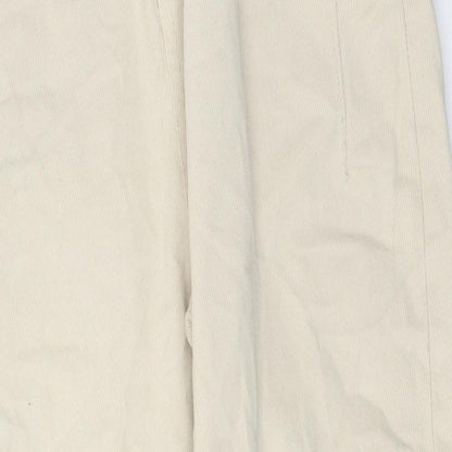 Preworn Womens Black 100% Cotton Straight Jeans Size 30 in L23 in Regular Zip