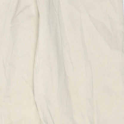 Preworn Womens Black 100% Cotton Straight Jeans Size 30 in L23 in Regular Zip