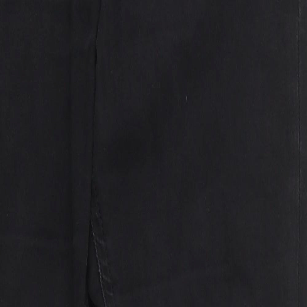 ASOS Mens Black Cotton Skinny Jeans Size 29 in L34 in Regular Zip