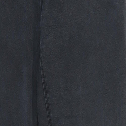 Womens UK Size 6 Max Jeans Regular Fit Skinny Black Jeans