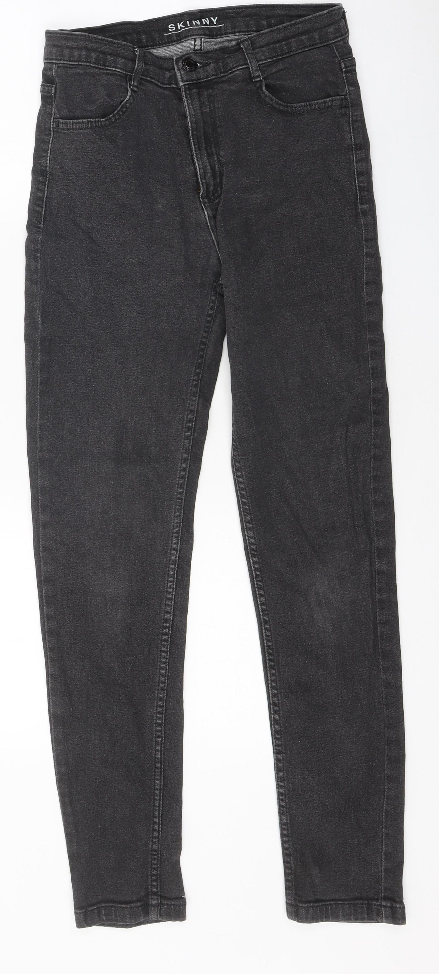 Womens UK Size 8 Marks and Spencer Regular Fit Skinny Black Jeans