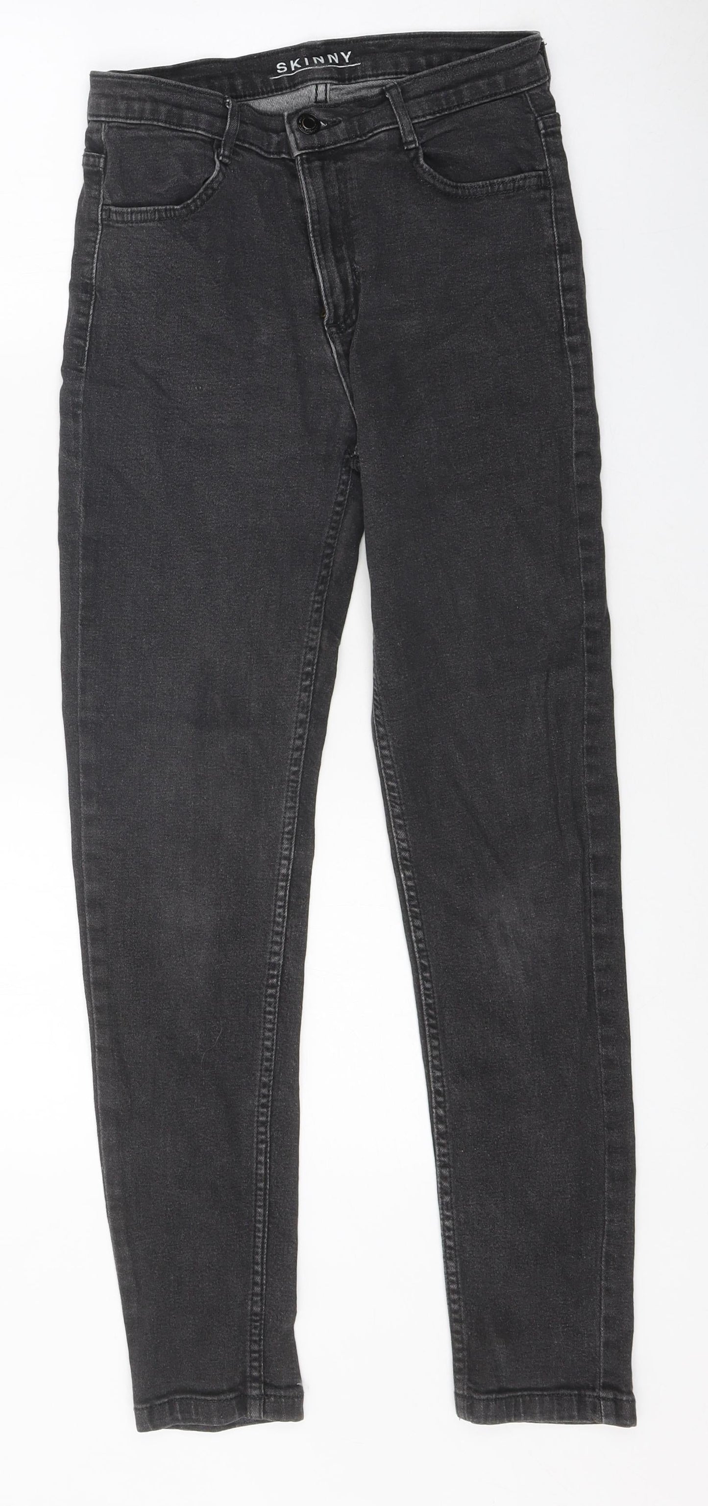 Womens UK Size 8 Marks and Spencer Regular Fit Skinny Black Jeans
