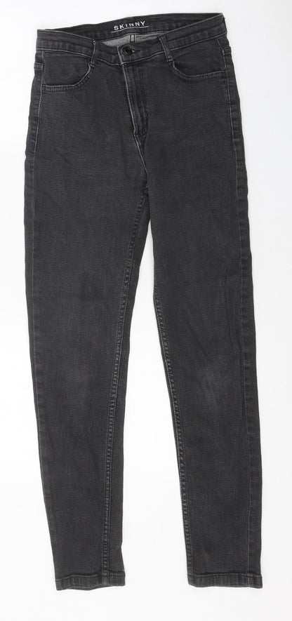 Womens UK Size 8 Marks and Spencer Regular Fit Skinny Black Jeans