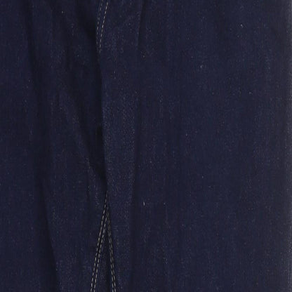 Mini Womens Blue 100% Cotton Skinny Jeans Size L L27 in Regular Zip