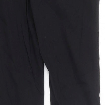 Sinister Womens Black 100% Cotton Skinny Jeans Size S L26 in Regular Zip