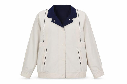 Womens UK Size 16 Telemac Beige Windbreaker Coat
