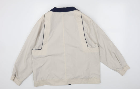Womens UK Size 16 Telemac Beige Windbreaker Coat