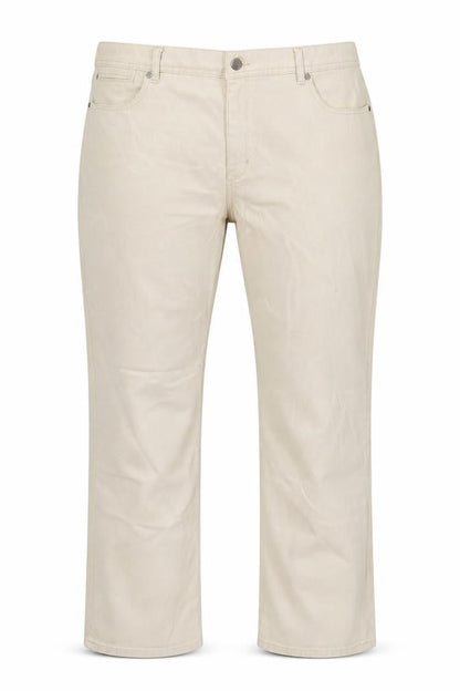 Womens UK Size 40 in Marks and Spencer Regular Fit Straight Beige Jeans