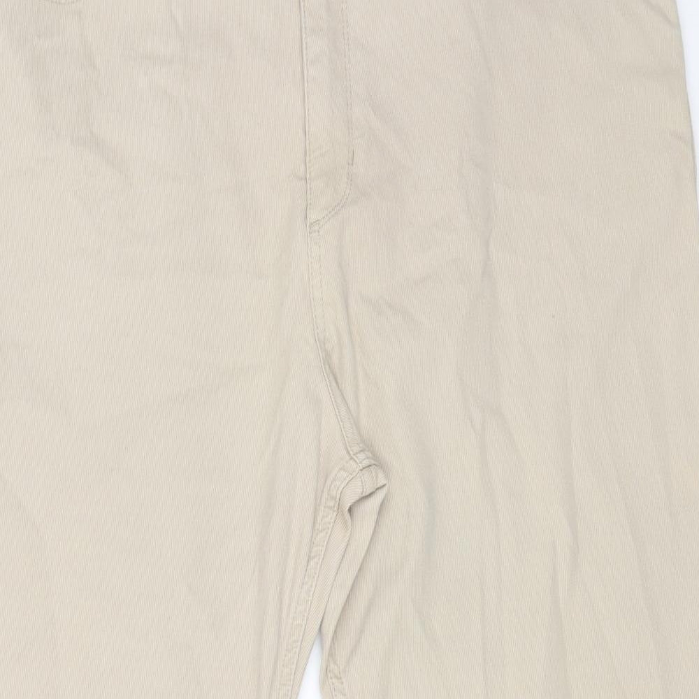 Womens UK Size 40 in Marks and Spencer Regular Fit Straight Beige Jeans