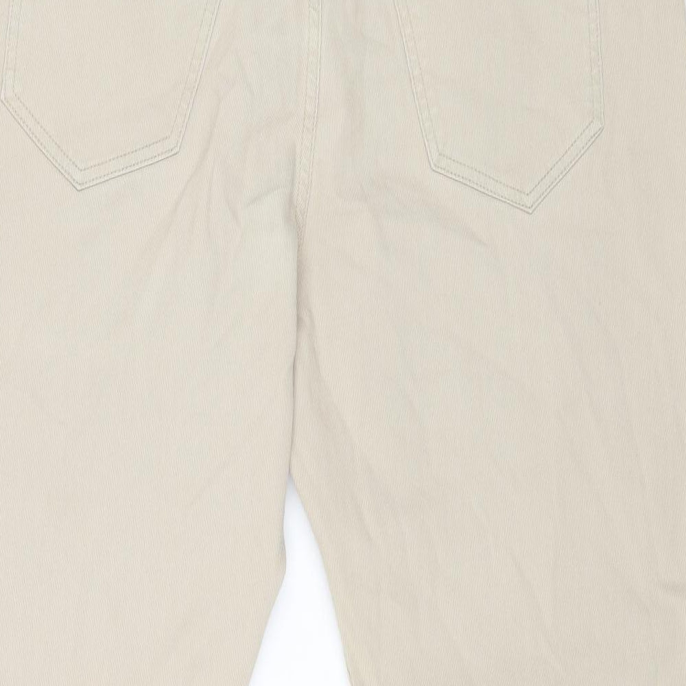 Womens UK Size 40 in Marks and Spencer Regular Fit Straight Beige Jeans
