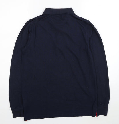 South Bay Mens Blue Polyester Pullover Sweatshirt Size S