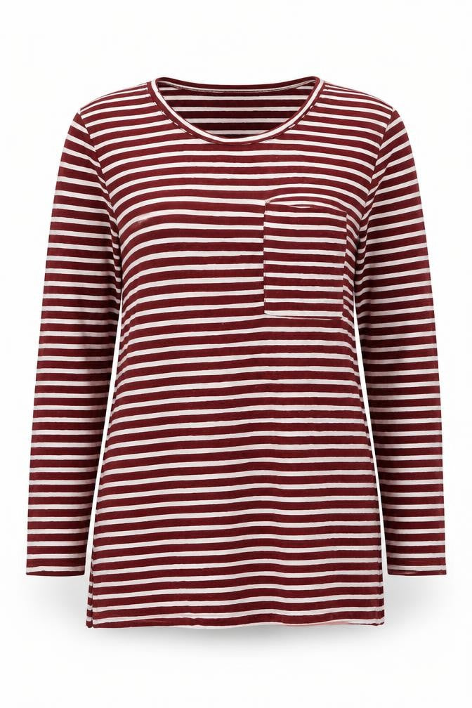Womens UK Size 8 Marks and Spencer Red Tunic T-Shirt