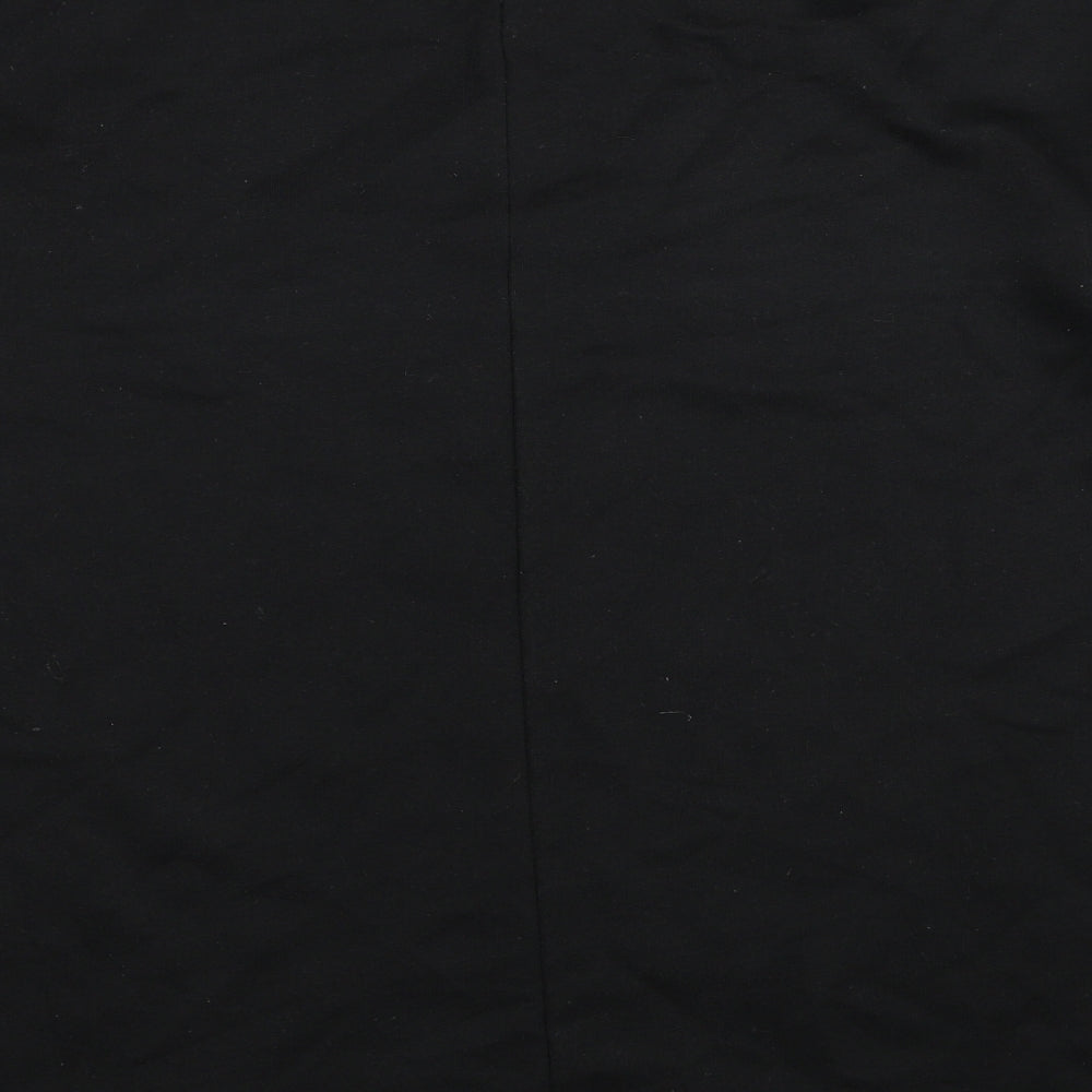 Peacocks Womens Black Polyester Pullover Sweatshirt Size XL Pullover - Star