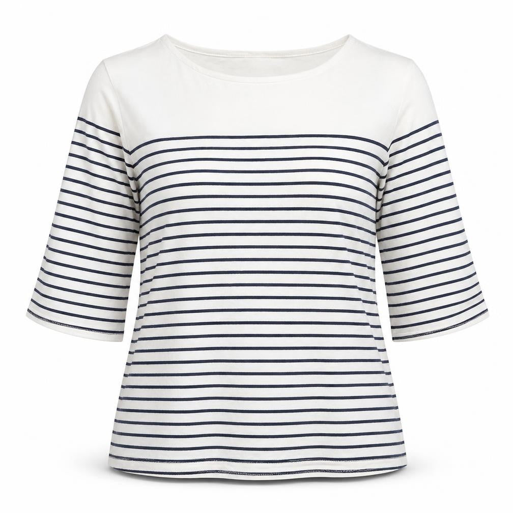 Womens UK Size M Precis White Basic T-Shirt