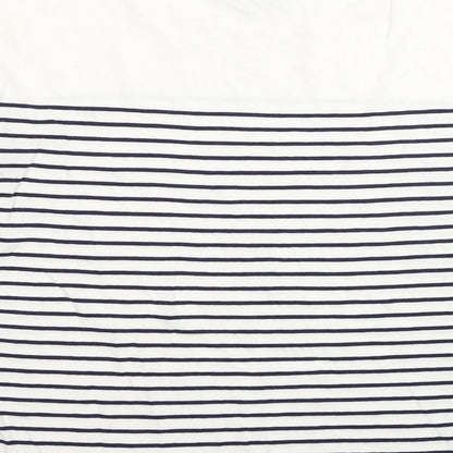 Womens UK Size M Precis White Basic T-Shirt