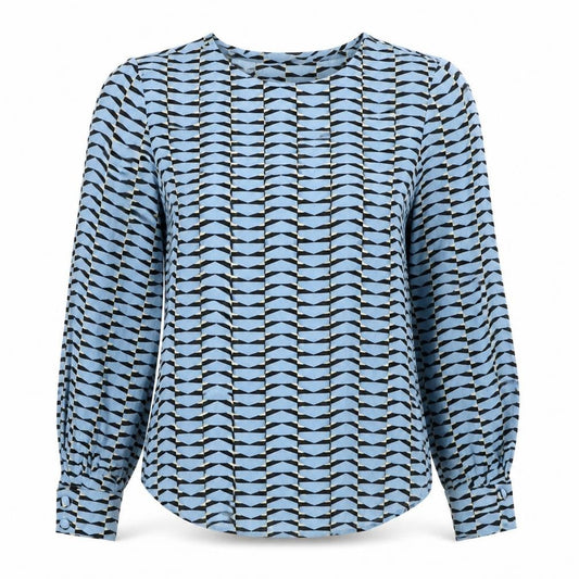 Womens UK Size 6 Autograph Blue Basic Blouse