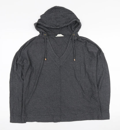 Womens UK Size 10 Marks and Spencer Grey Pullover Hoodie
