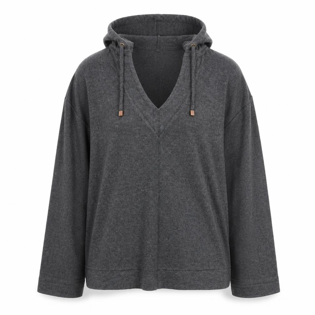 Womens UK Size 10 Marks and Spencer Grey Pullover Hoodie