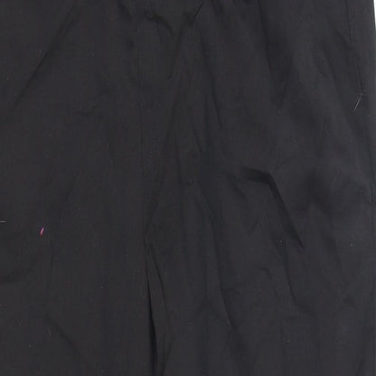 Womens UK Size 10 Marks and Spencer Regular Fit Dress Pants Black Trousers