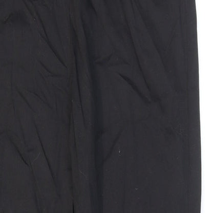 Womens UK Size 10 Marks and Spencer Regular Fit Dress Pants Black Trousers