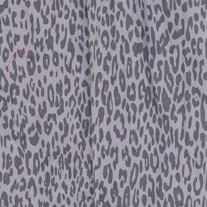 George Girls Purple Animal Print Cotton Skinny Jeans Size 13-14 Years Regular Zip