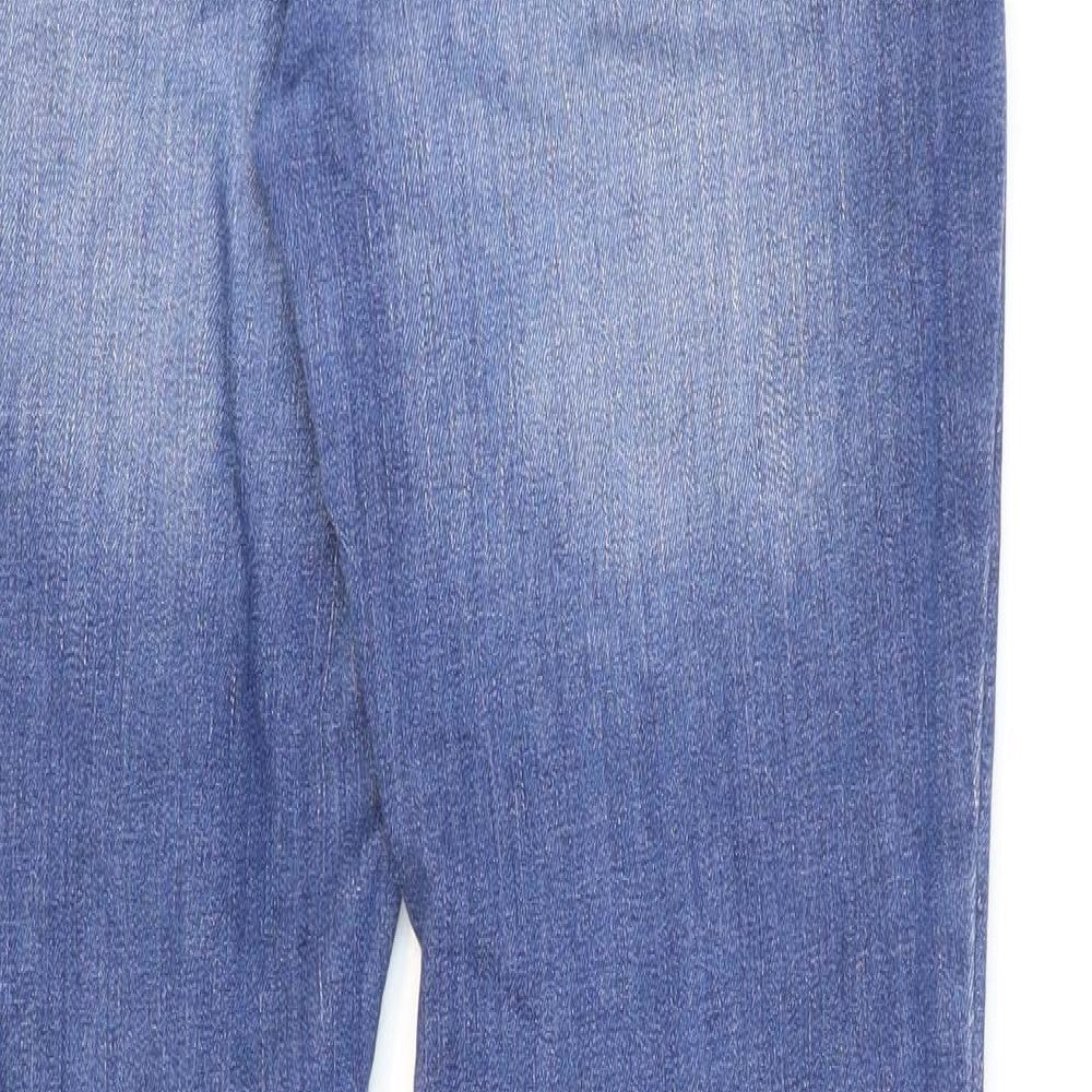 Womens UK Size 12 Marks and Spencer Regular Fit Skinny Blue Jeans