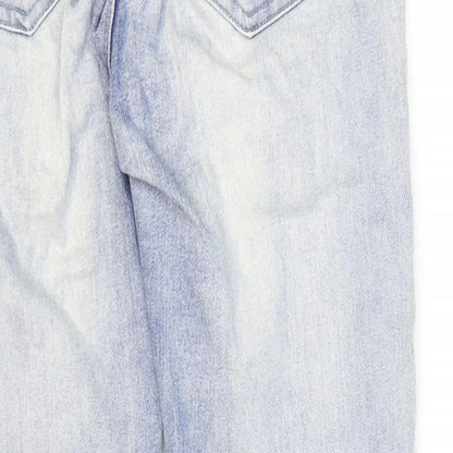 Ashley Mason Womens Blue Cotton Skinny Jeans Size 4 L26 in Regular Zip