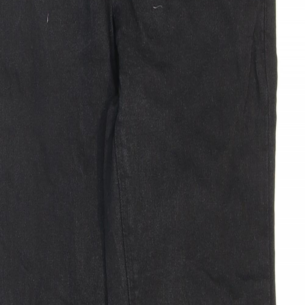 Urban Jeans Mens Black Cotton Skinny Jeans Size 27 in L27 in Regular Zip