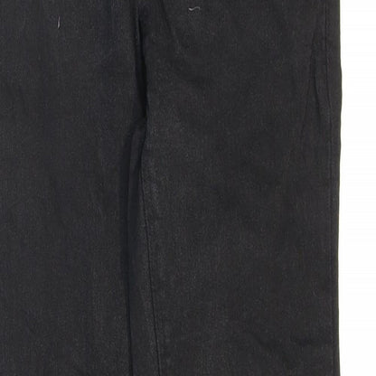 Urban Jeans Mens Black Cotton Skinny Jeans Size 27 in L27 in Regular Zip