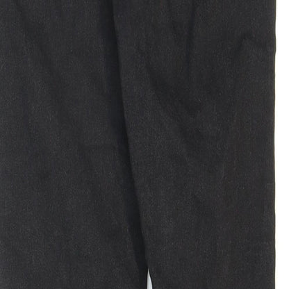 Urban Jeans Mens Black Cotton Skinny Jeans Size 27 in L27 in Regular Zip