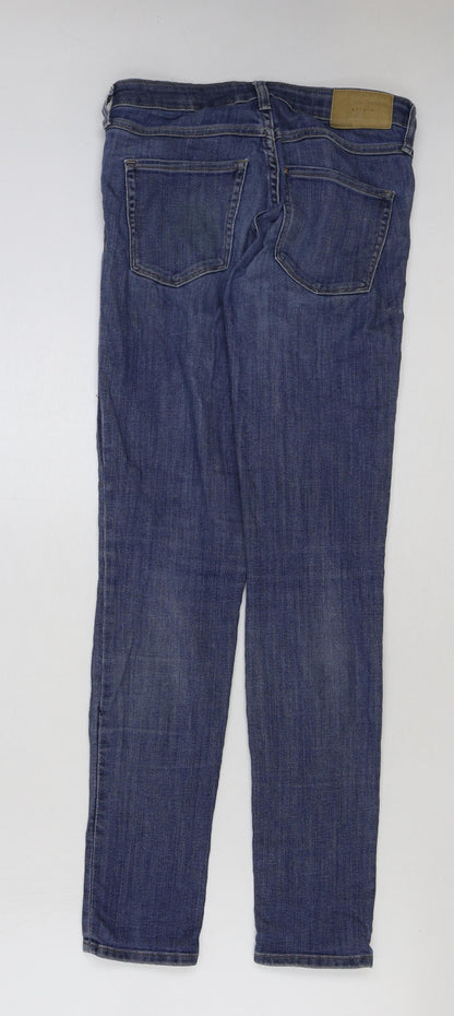 Womens UK Size 26 in H&M Regular Fit Skinny Blue Jeans