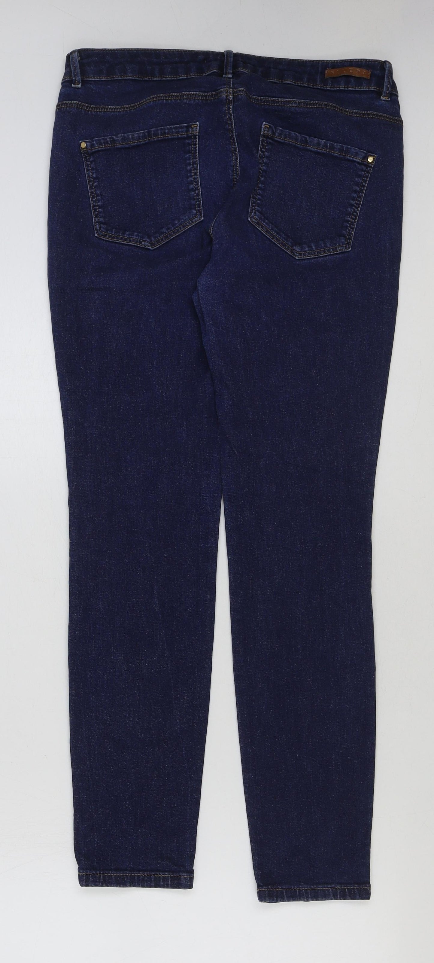Womens UK Size 32 in Preworn Regular Fit Skinny Blue Jeans