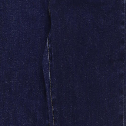 Womens UK Size 32 in Preworn Regular Fit Skinny Blue Jeans