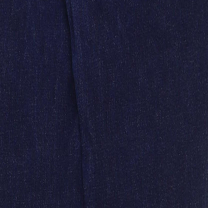 Womens UK Size 32 in Preworn Regular Fit Skinny Blue Jeans