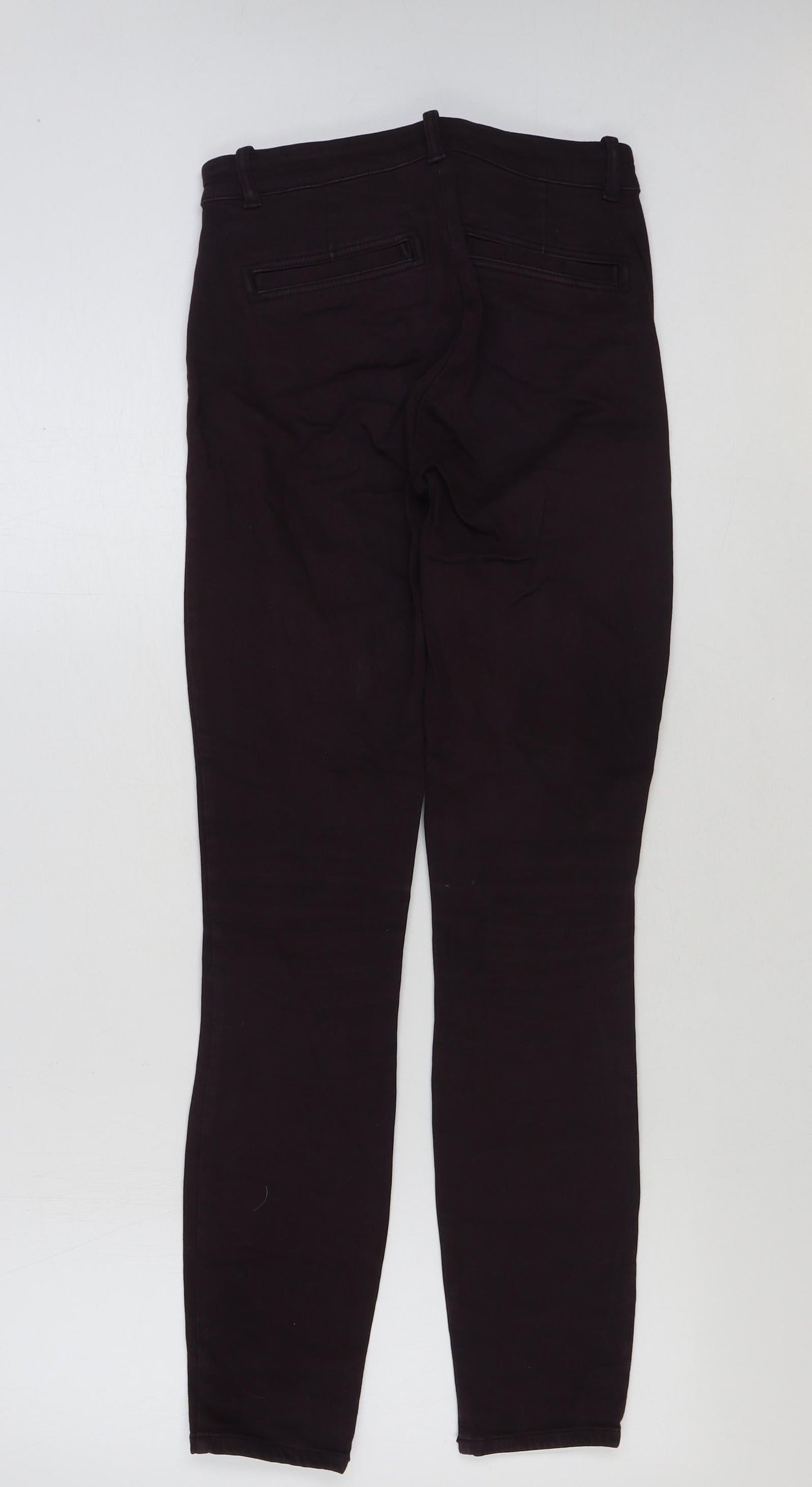 Gap Womens Purple Cotton Skinny Jeans Size 28 in L30 in Regular Button