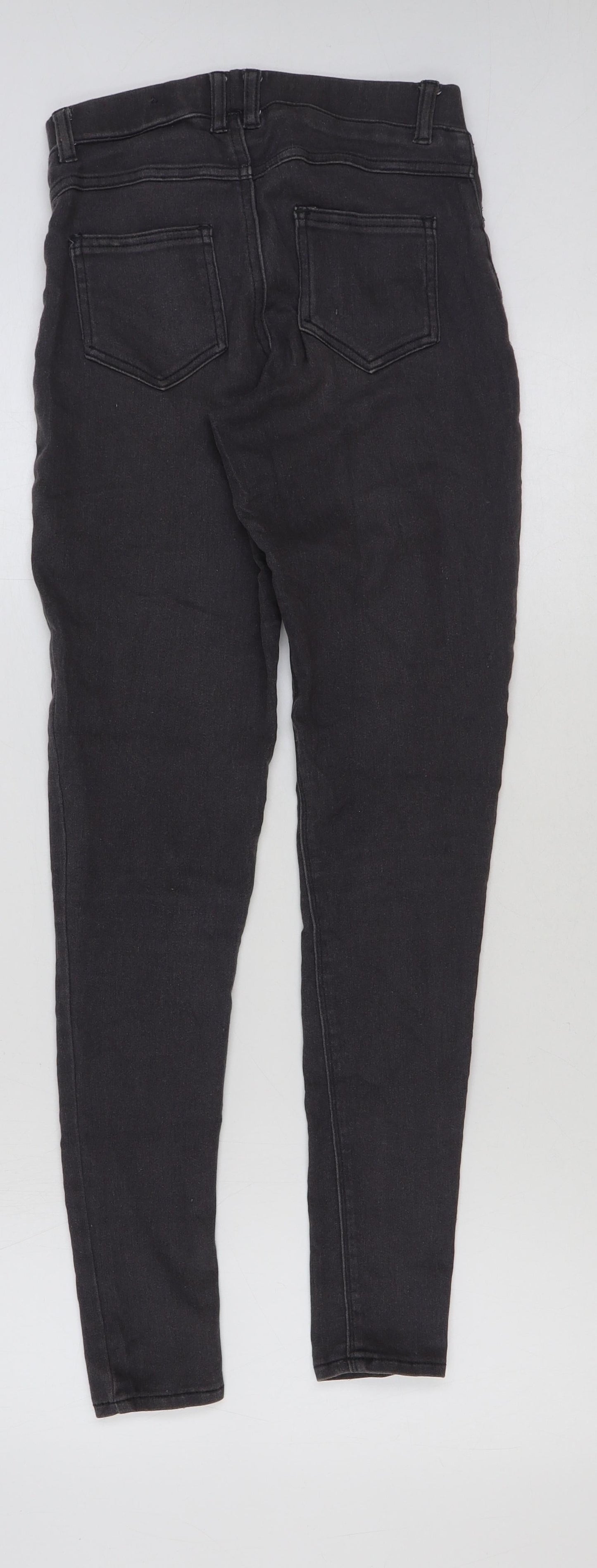 Legit Womens Grey Cotton Jegging Jeans Size 6 L33 in Regular