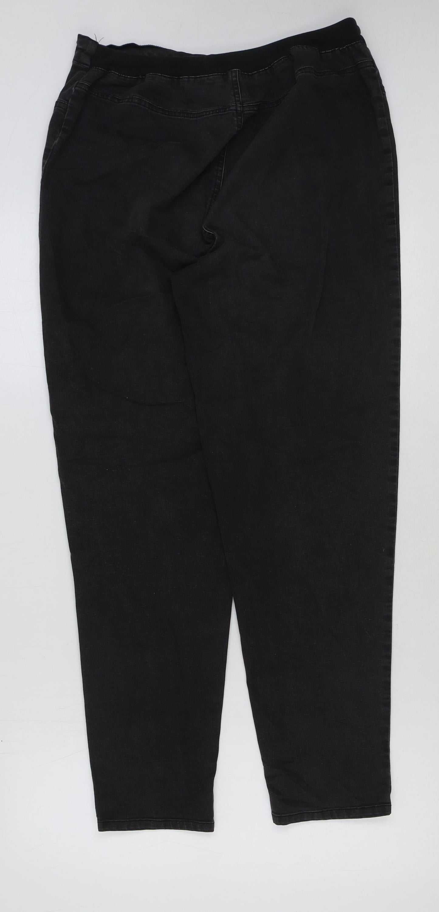 CASUAL&CO Womens Black Cotton Jegging Jeans Size M L29 in Regular